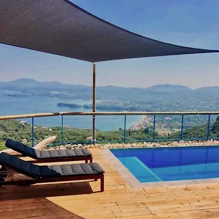 House Tanna Of Intaba Spectacular Sea Views Corfiot Riviera Spartilas Corfu Island Greece Close To Ipsos With A Shared Pool *