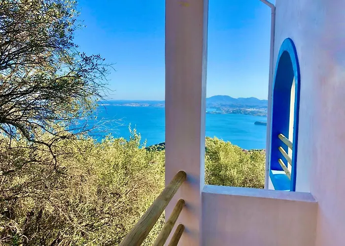 House Tanna Of Intaba Spectacular Sea Views Corfiot Riviera Spartilas Corfu Island Greece Close To Ipsos With A Shared Pool Dom wakacyjny Spartylas