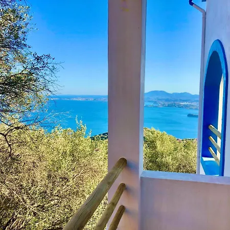 House Tanna Of Intaba Spectacular Sea Views Corfiot Riviera Spartilas Corfu Island Greece Close To Ipsos With A Shared Pool Feriehus Spartylas